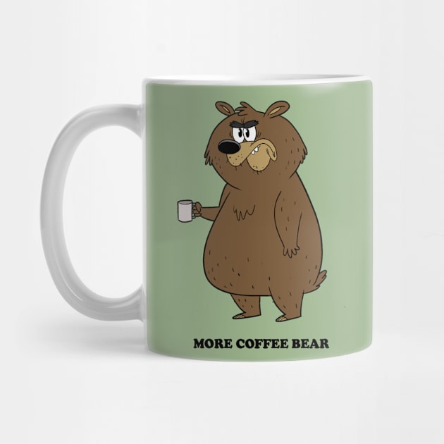 MORE COFFEE BEAR by DavidGagnon14